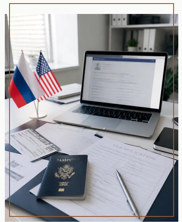 Оформление визы в США для туристов и бизнеса в Липецке