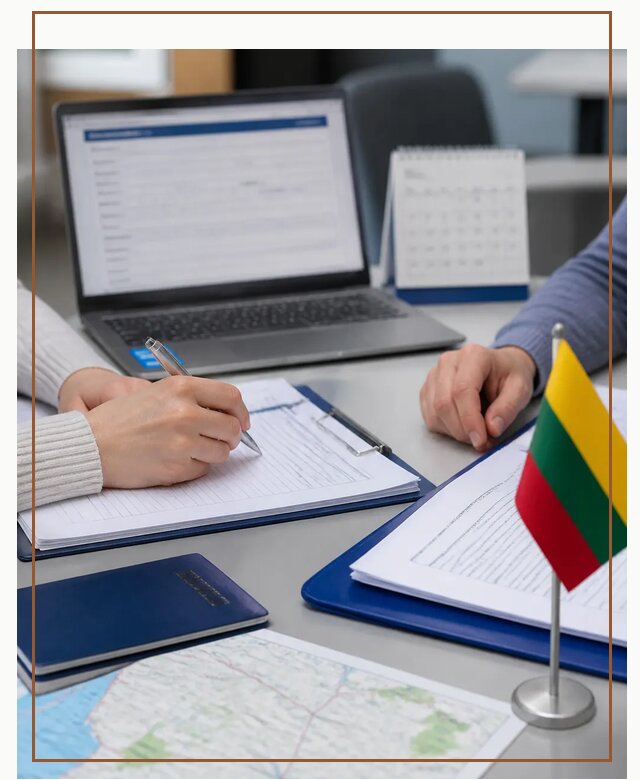 Профессиональное оформление визы в Литву для поездки в Липецке