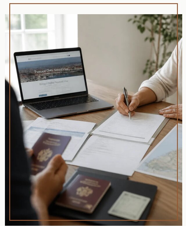 Оформление Digital Nomad и ВНЖ Португалии в Липецке